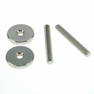 ST-ING, 6-32 Inch, 59ABR Studs/Thumbwheel Kit (pair),nickel,glo