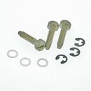 SS-NA (3pcs.) 	Faber Saddles Replacement screw, Brass,...