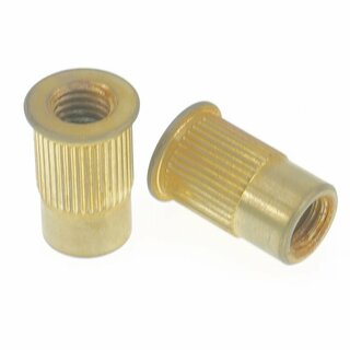 TPI-MGA        	Faber 8mm Tailpiece Inserts (pair) Steel, gold plated, aged, d inside = 8mm