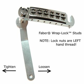 WL-IGA        Faber Wrap-Lock, Gold Aged, Inch