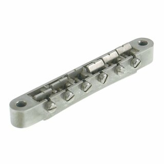 ABRH-NA        ABRH Bridge, For Gibson ABR-1, Aged Nickel, Brass saddles nickel plated